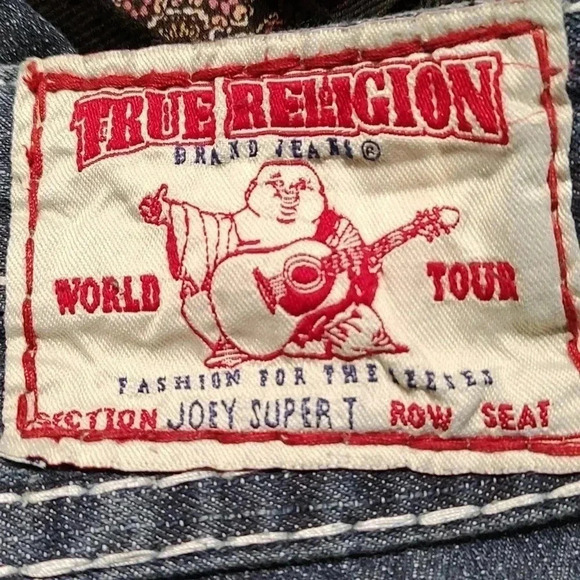 TRUE RELIGION JOEY SUPER T SIZE 28 BELL BOTTOM - Picture 3 of 4